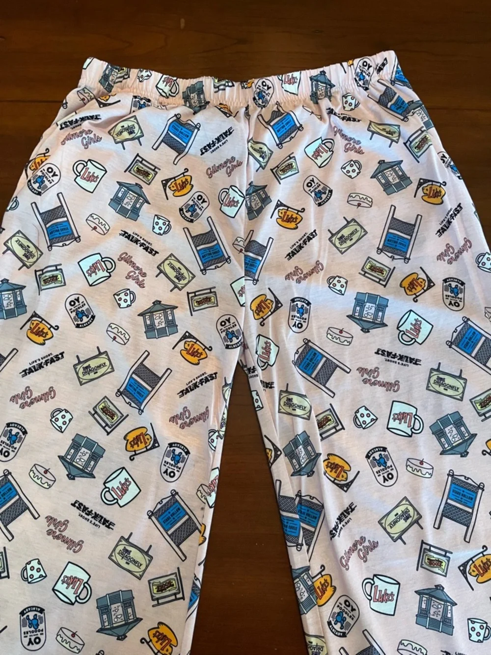 Gilmore Girls Women’s pajama pants Icon’s Toss Print PJammy L